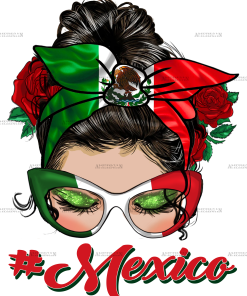 Mexico Girl Dtf Transfer