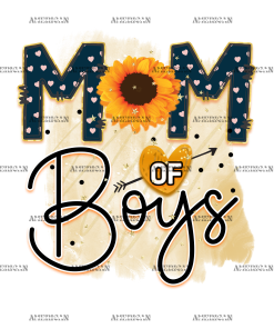 Mom Of Boys DTF Transfer
