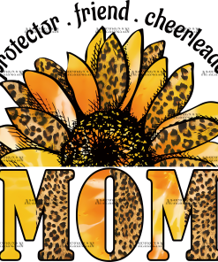 Mom Sunflower DTF Transfer