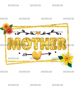 Mother Frame DTF Transfer