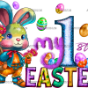 My 1st Easter Bunny DTF Transfer