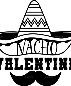 Nacho Valentine DTF Transfer