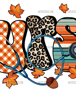 Nurse Fall-2 UV DTF Transfer