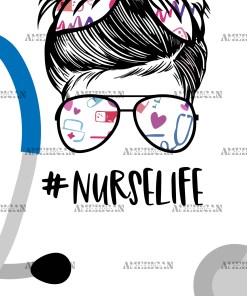 Nurse Life-1 UV DTF Transfer