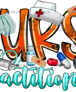 Nurse Practitioner UV DTF Transfer