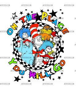 On The Places You Will Go DTF Transfer