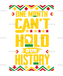 One Month Can't Hold Our History-1 DTF Transfer