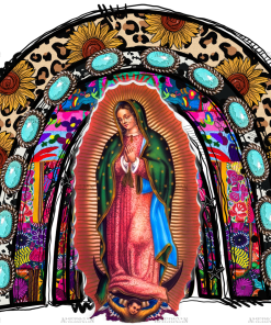 Our Lady Of Guadalupe Rainbow 2 Dtf Transfer