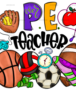 P E Teacher DTF Transfer