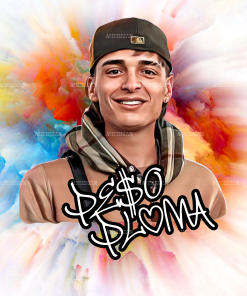 Peso Pluma Tiedye Dtf Transfer