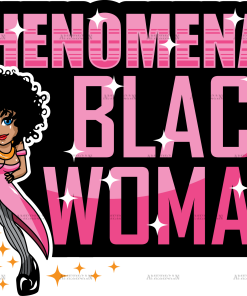 Phenomenal Black Woman DTF Transfer