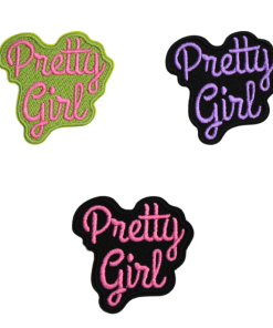 Pretty Girl Patch(Small/Embroidery)