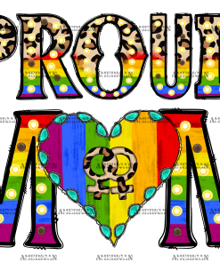 Proud Mom DTF Transfer