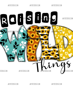 Raising Wild Things DTF Transfer