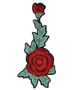 Red Rose Patch (Large/Embroidery)