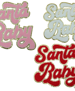 Santa Baby Patch (Large/Chenille)