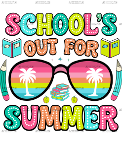 School's Out For Summer-8 DTF Transfer