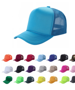 Kids Trucker Cap Polyester Foam Front 5 Panel