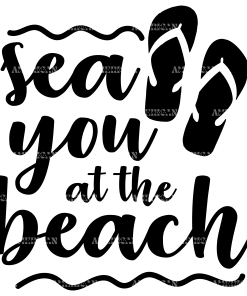 Sea You At The Beach DTF Transfer