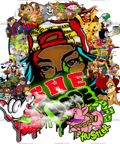 She Is Dope DTF Transfer