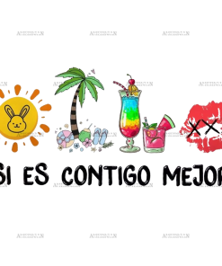 Si Es Contigo Mejor DTF Transfer