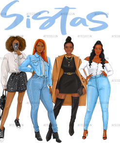 Sistas Fashion DTF Transfer