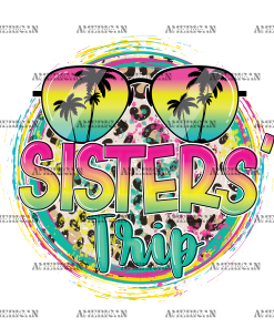 Sisters Trip DTF Transfer