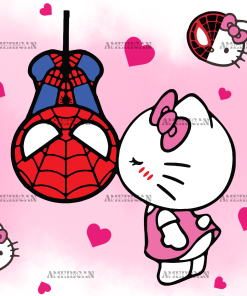 Spider Kitty-2 UV DTF Transfer