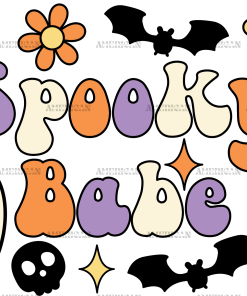 Spooky Babe UV DTF Transfer