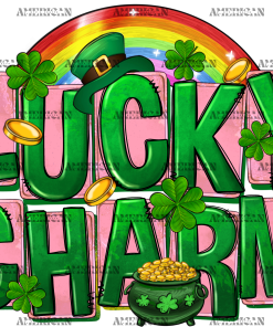 St Patricks Lucky Charm DTF Transfer