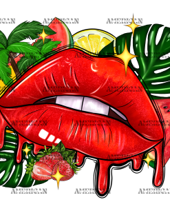 Summer Lips DTF Transfer