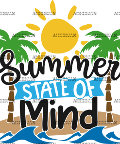 Summer State Of Mind DTF Transfer
