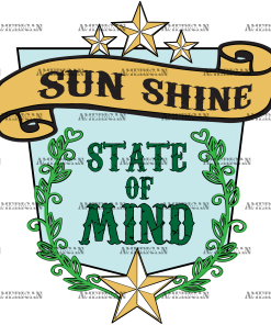 Sun Shine State Of Mind DTF Transfer