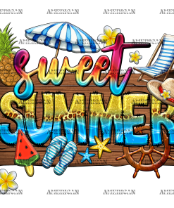 Sweet Summer-2 DTF Transfer