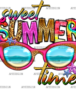 Sweet Summer Time Goggles DTF Transfer