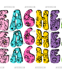 Teacher-10 DTF Transfer