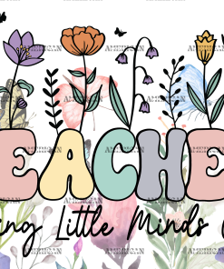 Teacher Helping Little Minds Grow-1 UV DTF Transfer
