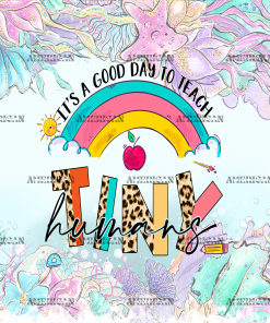 Teacher Water Design UV DTF Transfer