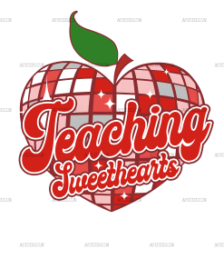 Teaching Sweethearts DTF Transfer