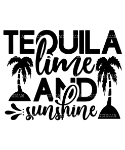Tequila Lime And Sunshine-2 DTF Transfer