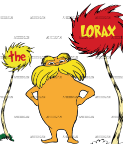 The Lorax DTF Transfer