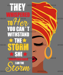 They Whispered To Her Storm DTF Transfer