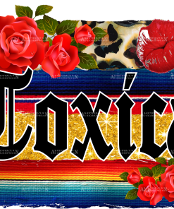 Toxica Sarape Dtf Transfer