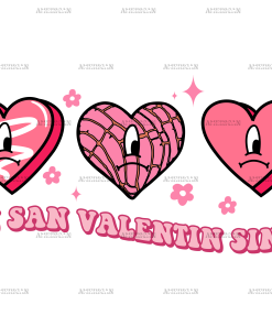 Un San Valentin Sin Ti-2 DTF Transfer