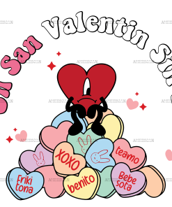 Un San Valentin Sin Ti DTF Transfer