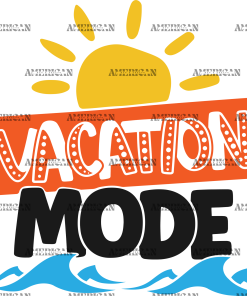 Vacation Mode-1 DTF Transfer