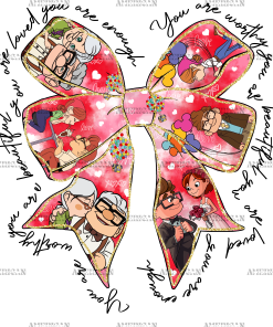 Valentine Bow-13 DTF Transfer