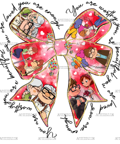 Valentine Bow-15 DTF Transfer