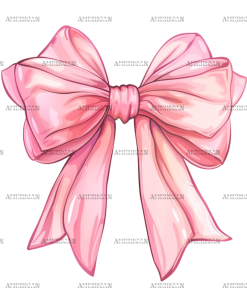 Valentine Bow-4 DTF Transfer