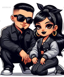 Valentine Couple-2 DTF Transfer